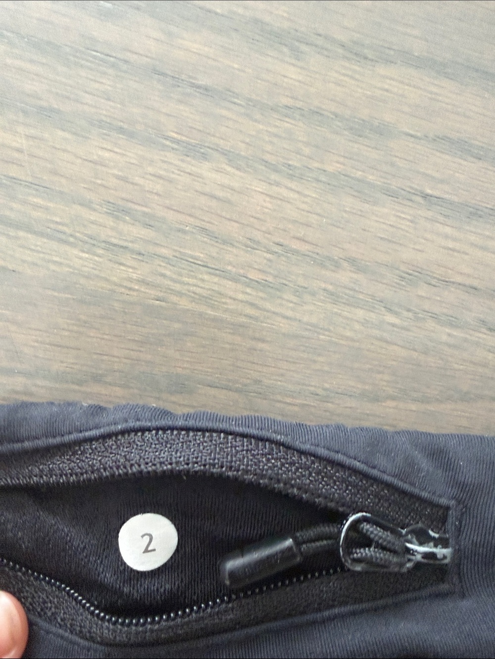 lululemon athletica Black Layered Skirt-Style Athletic Shorts - Picture 3 of 3